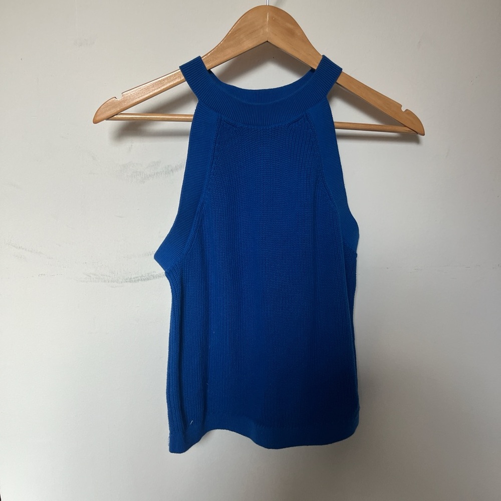 & Other Stories Royal Blue Tank Top